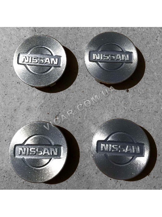 Заглушки колесных дисков с логотипом Nissan